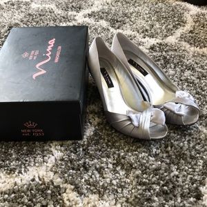 Nina Silver heels